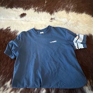 Zara Navy Blue Casual Top